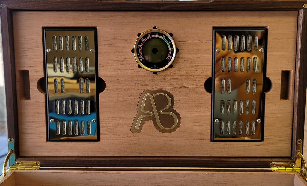 Cigar Humidor - Lacewood with Spanish Cedar Lining - 80 Capacity