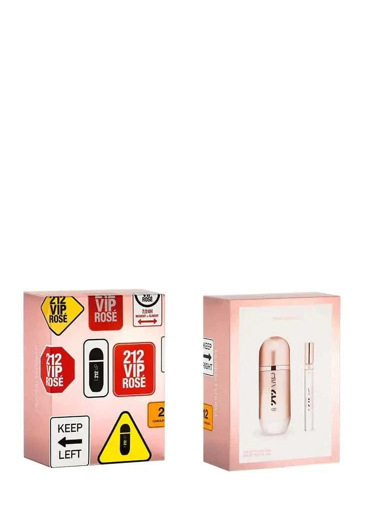 212 Vip Rose Set 2p 2.7oz W EDP Spray