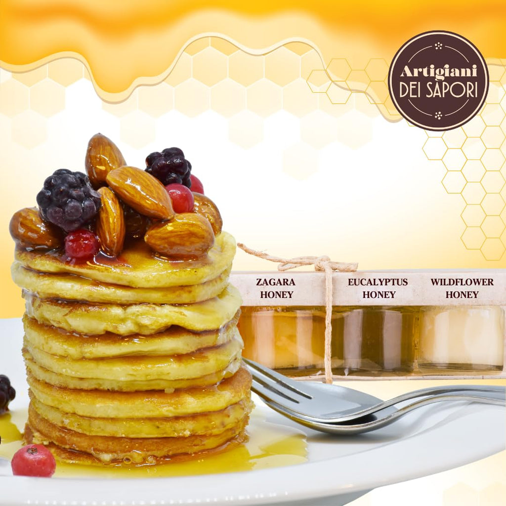 Artigiani dei Sapori, 4 Pack, Various Italian Honey Set "Il Miele"