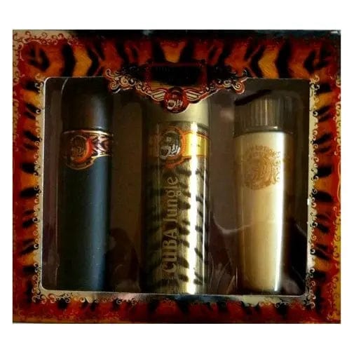 Cuba Tiger Set 3p 3.4 oz W EDP Spray