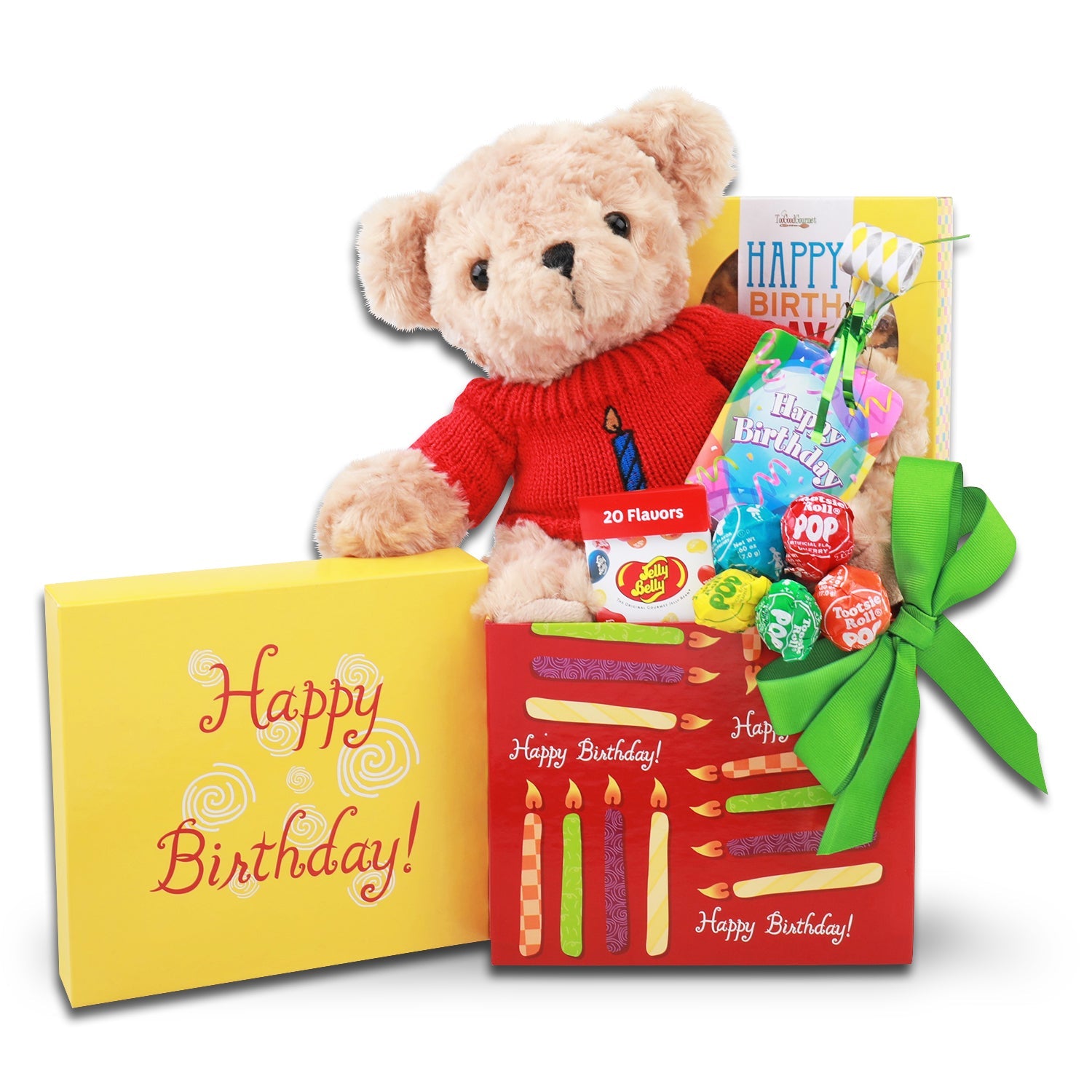 Happy Birthday Celebrations Bear Gift Box