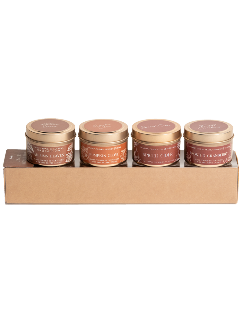 Fall Candle Gift Set
