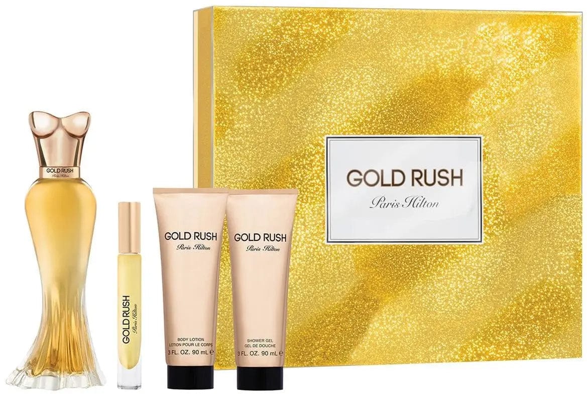 Gold Rush Set 4p 3.4 oz W EDP Spray