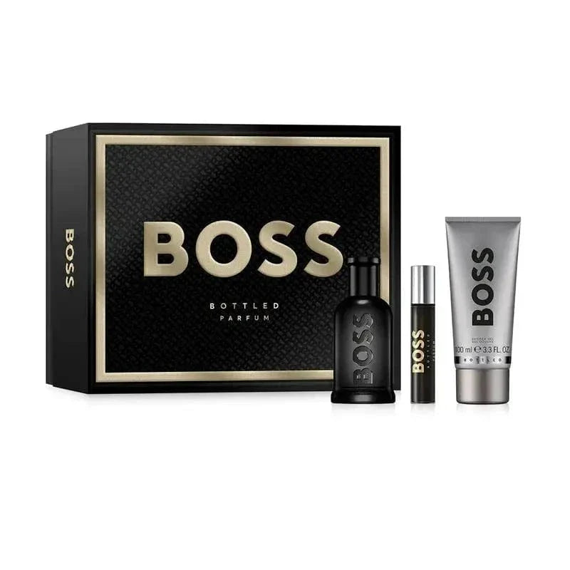 Grey Parfum By Hugo Boss For Men (3pc Gift Set)