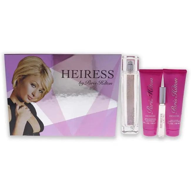 Heiress Paris Hilton Set 4p 3.4 oz W Spray