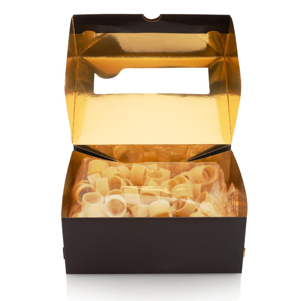 Marulo Paccheri Pasta, Artisan Bronze Die-Cut Pasta, Pack of 12 x 1.1 lb