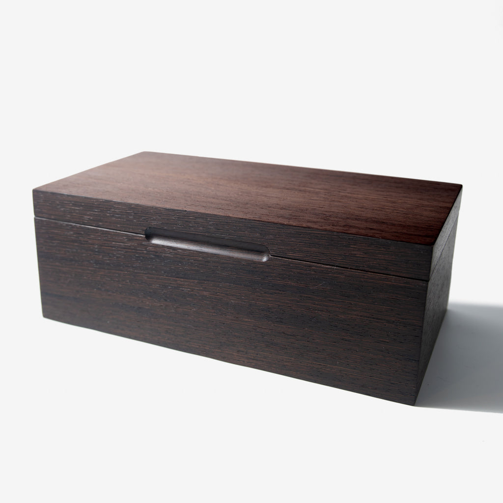 Cigar Humidor - Wenge with Spanish Cedar Lining - 80 Capacity