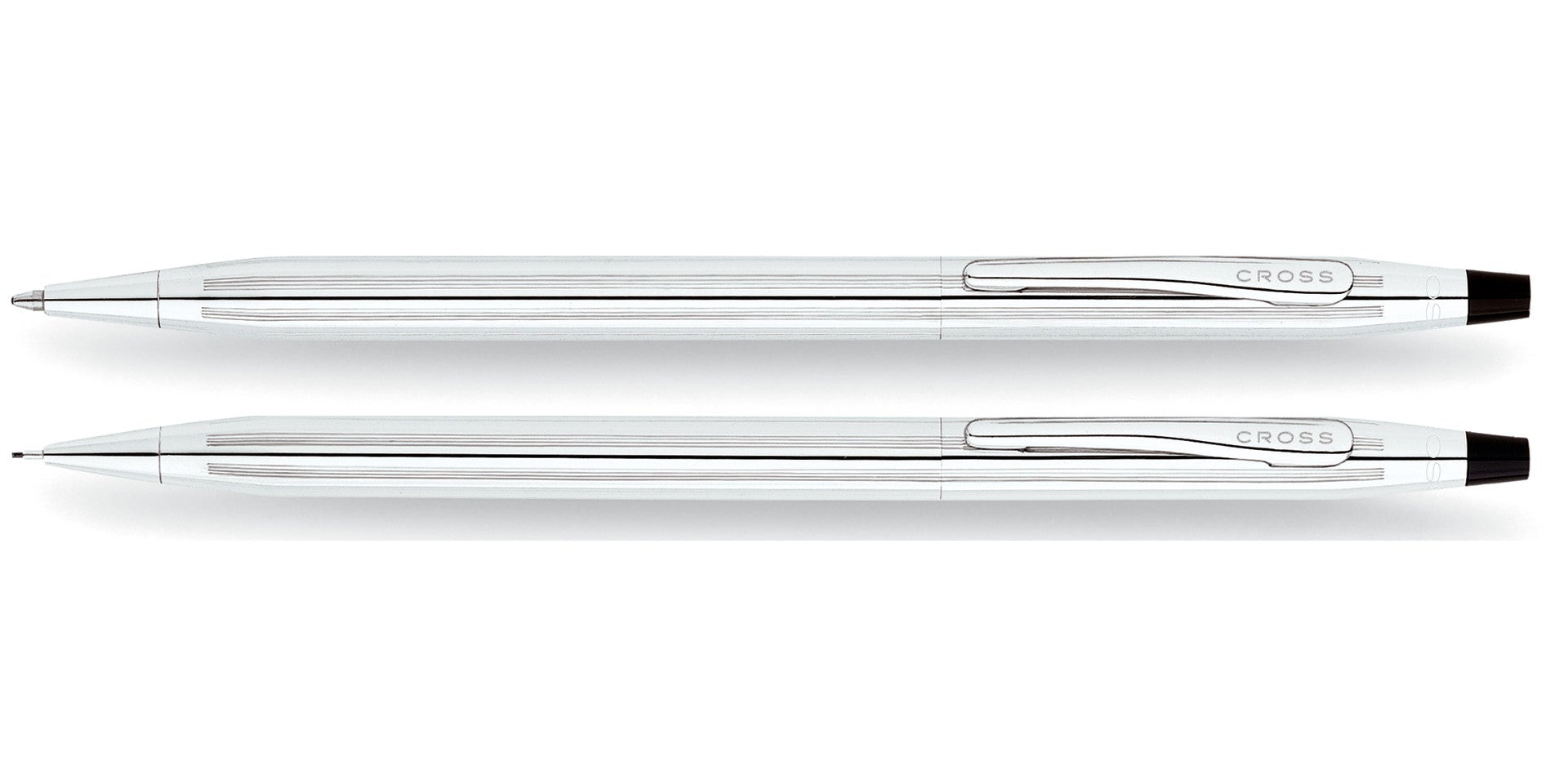 Classic Century® Lustrous Chrome Pen and Pencil Set