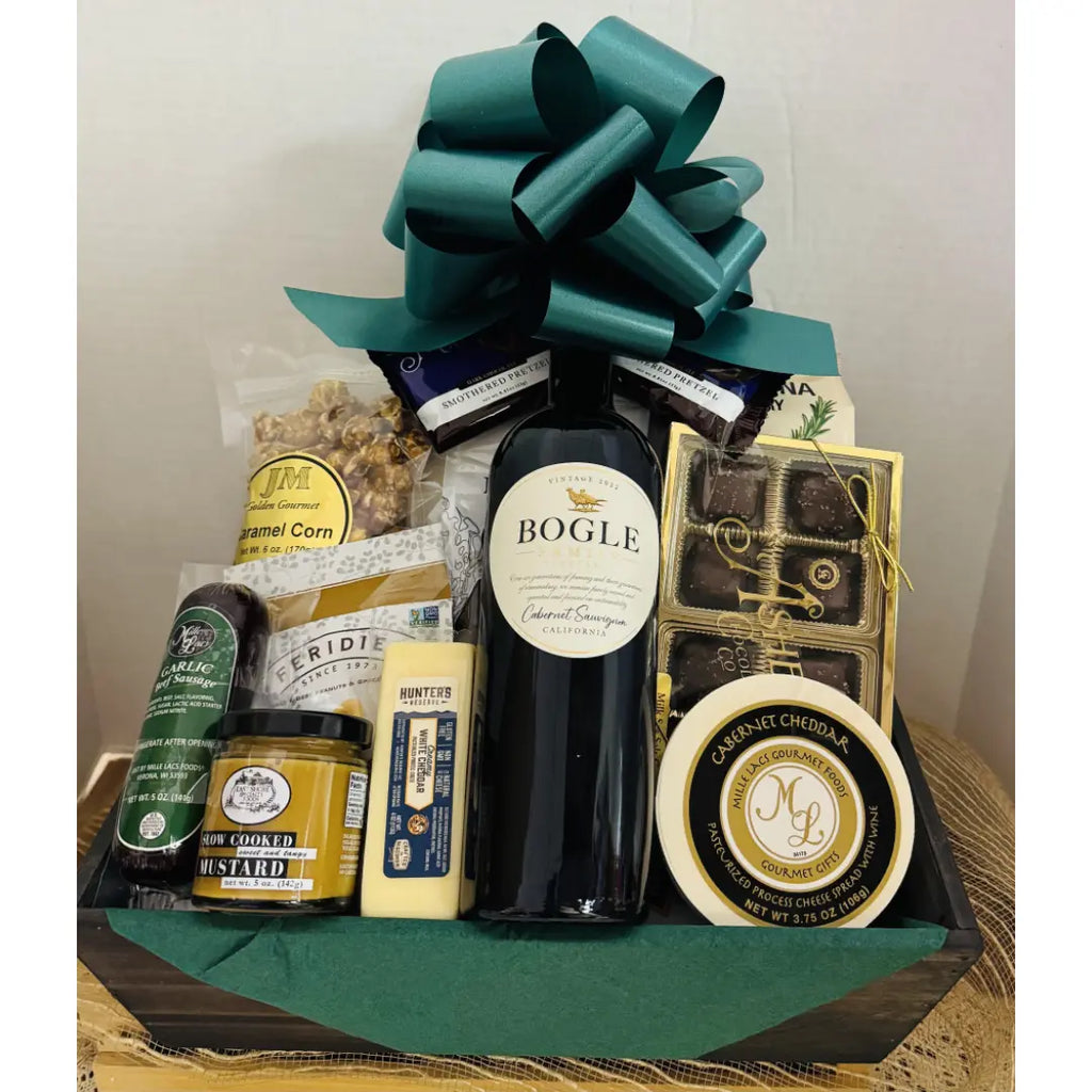 Jenny's Large Wine Gift Basket - Best Seller