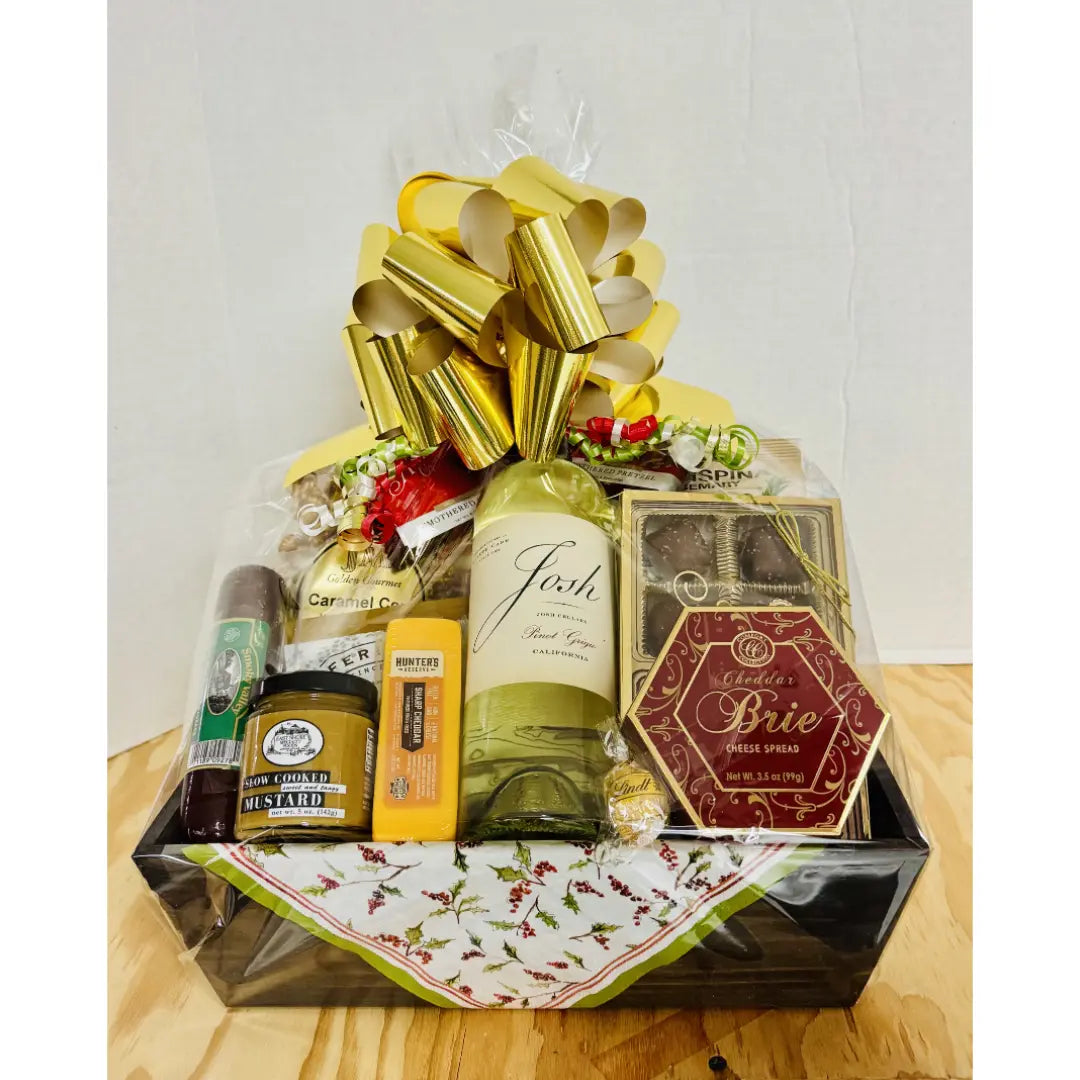 Jenny's Large Wine Gift Basket - Best Seller